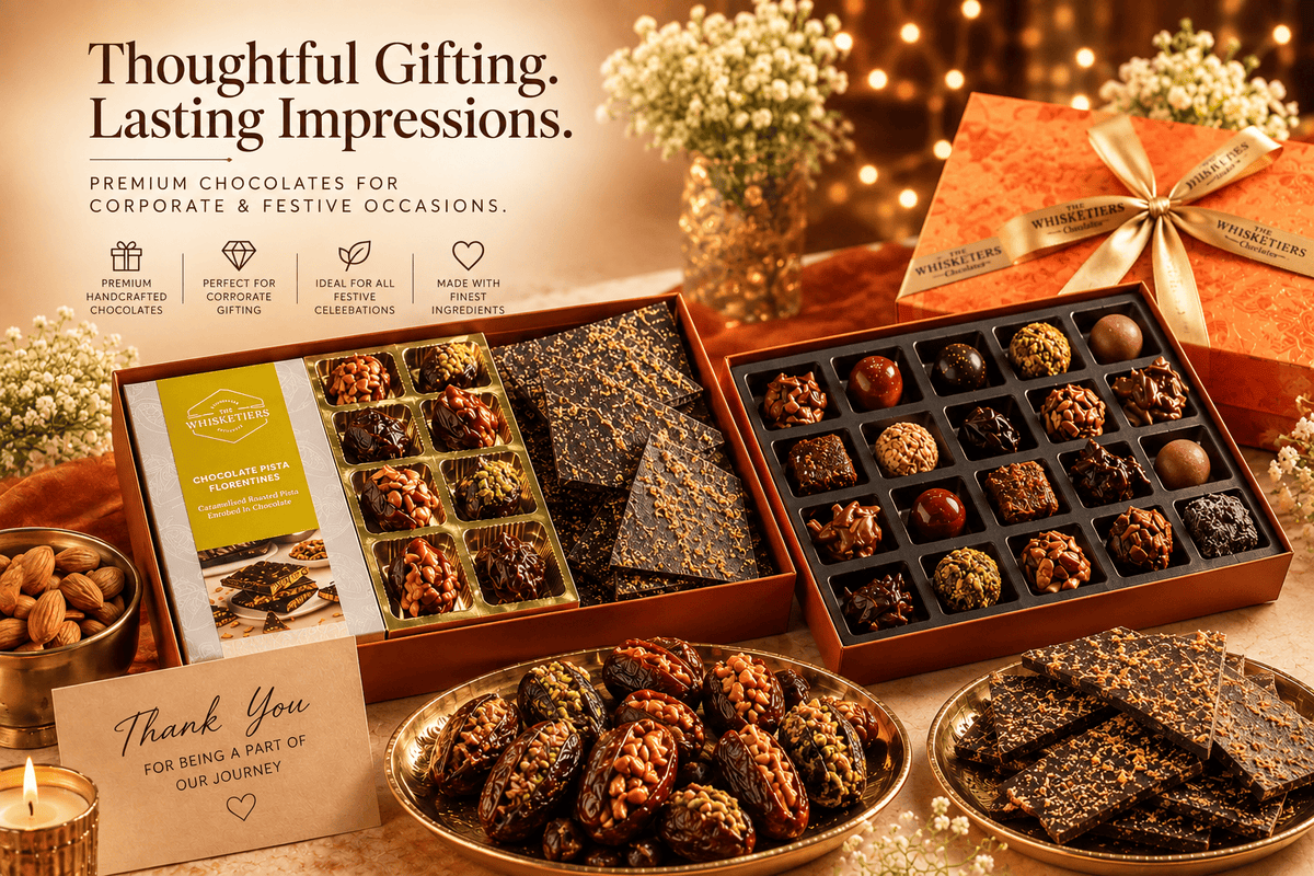Corporate & Festive Chocolate Gifting | Premium Gift Hampers | The Whisketiers