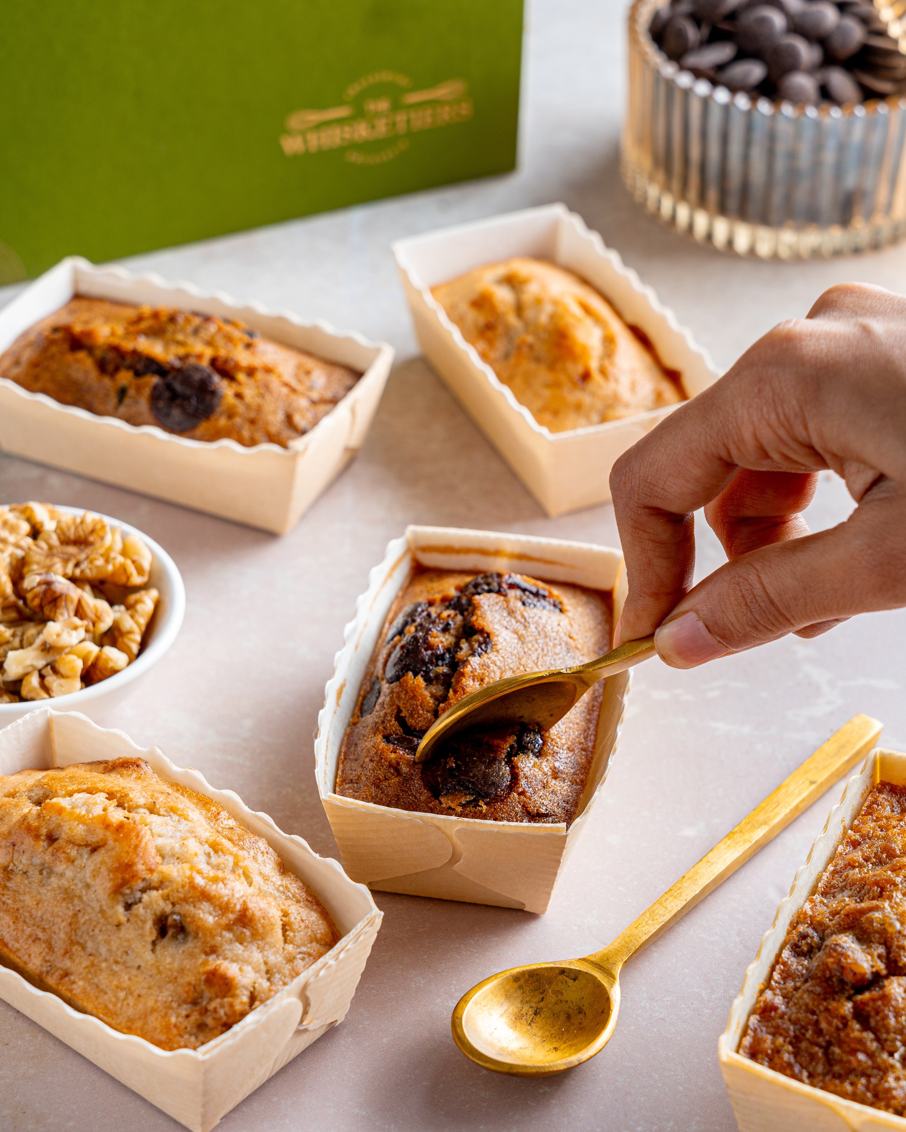 Zucchini Dark Chocolate Loaf