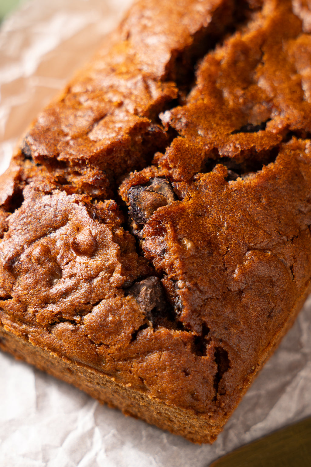 Zucchini Dark Chocolate Loaf