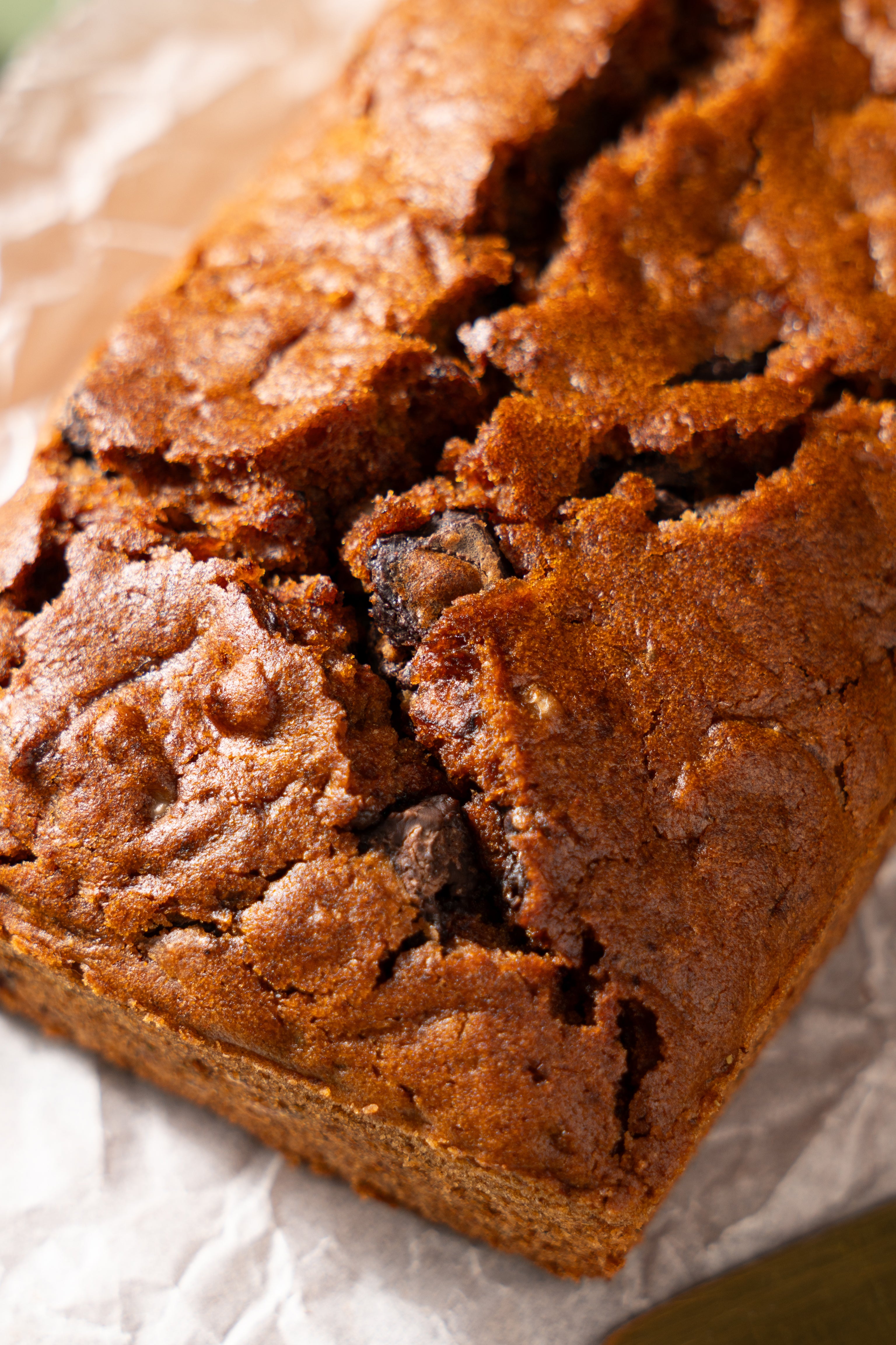 Zucchini Dark Chocolate Loaf